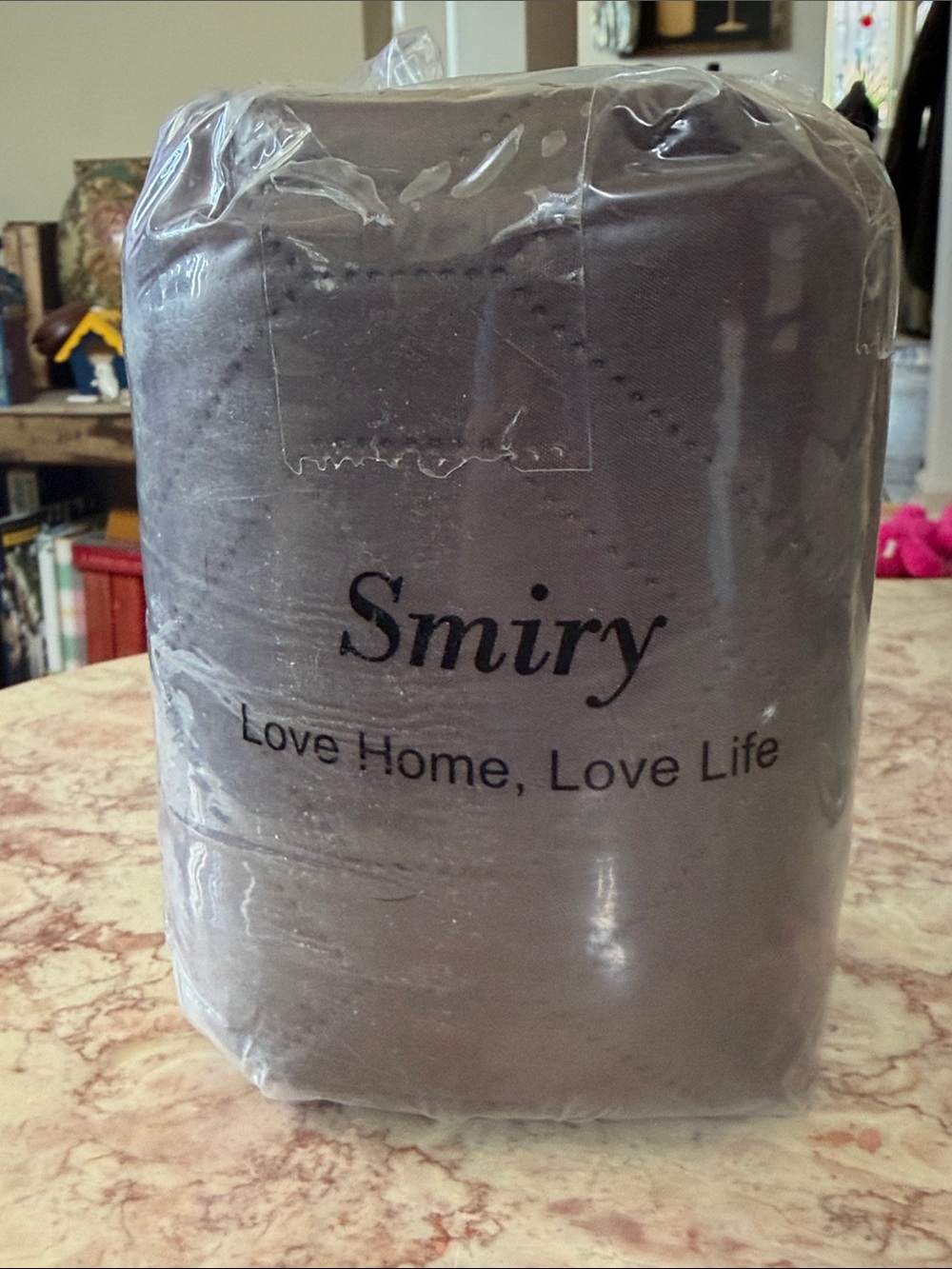 NWT~Smiry Plush Throw Reversible Couch Cover In Chocolate Brown 30x70 Inches